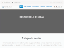 Tablet Screenshot of latinolstudio.com